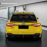 Audi RS4 B9 / B9.5 2018 2019 2020 2021 2022 2023 2024 with Aftermarket Parts - Rear Trunk Spoiler Carbon Fiber from Karbel Carbon